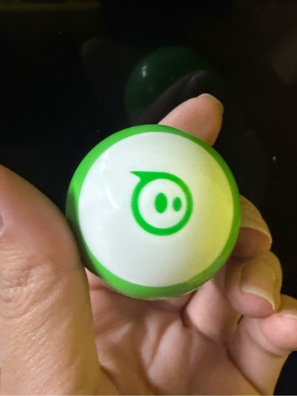 Green & White Sphero Mini Robot Ball